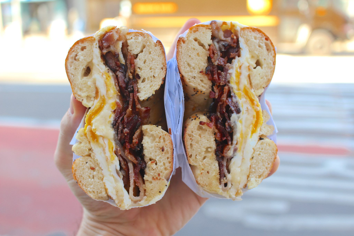 Black Seed Bagels re-opens at Chelsea Market with new kiosk location