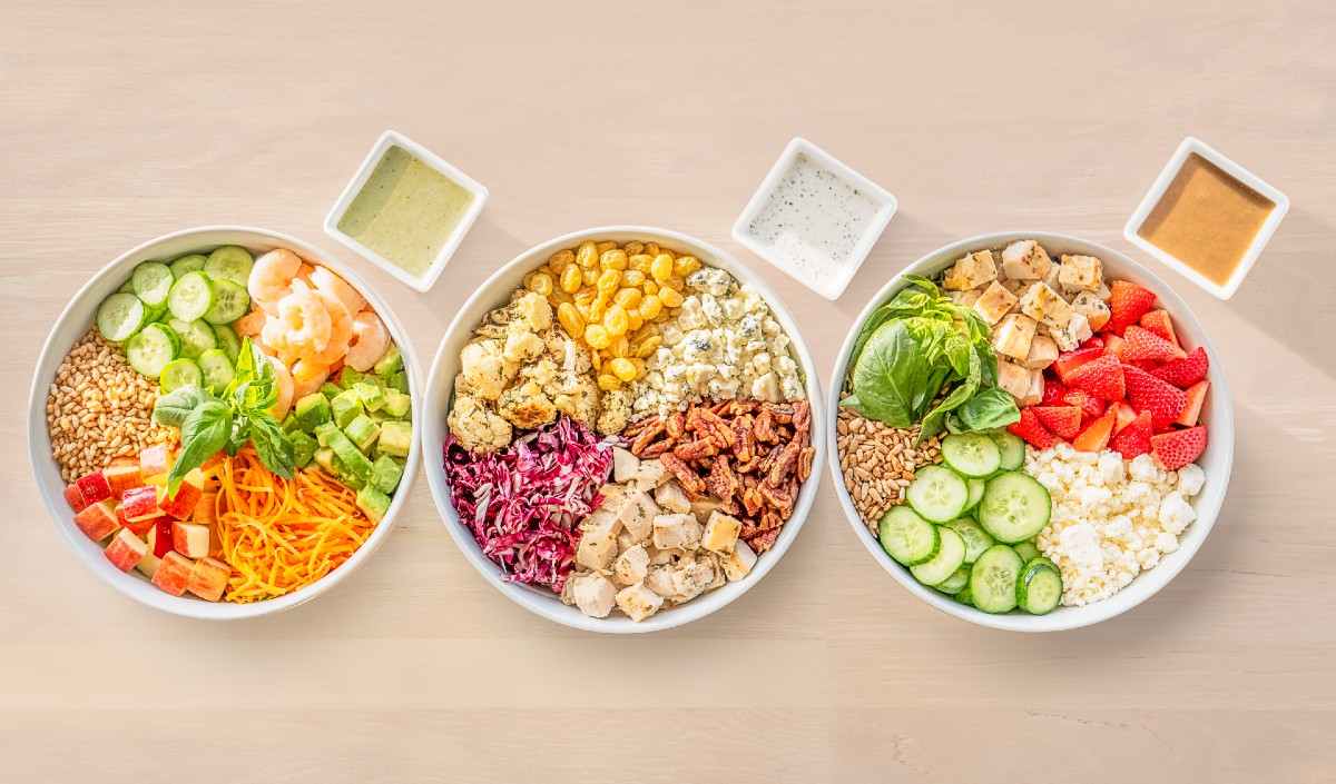 A selection of Crisp & Green bowls.