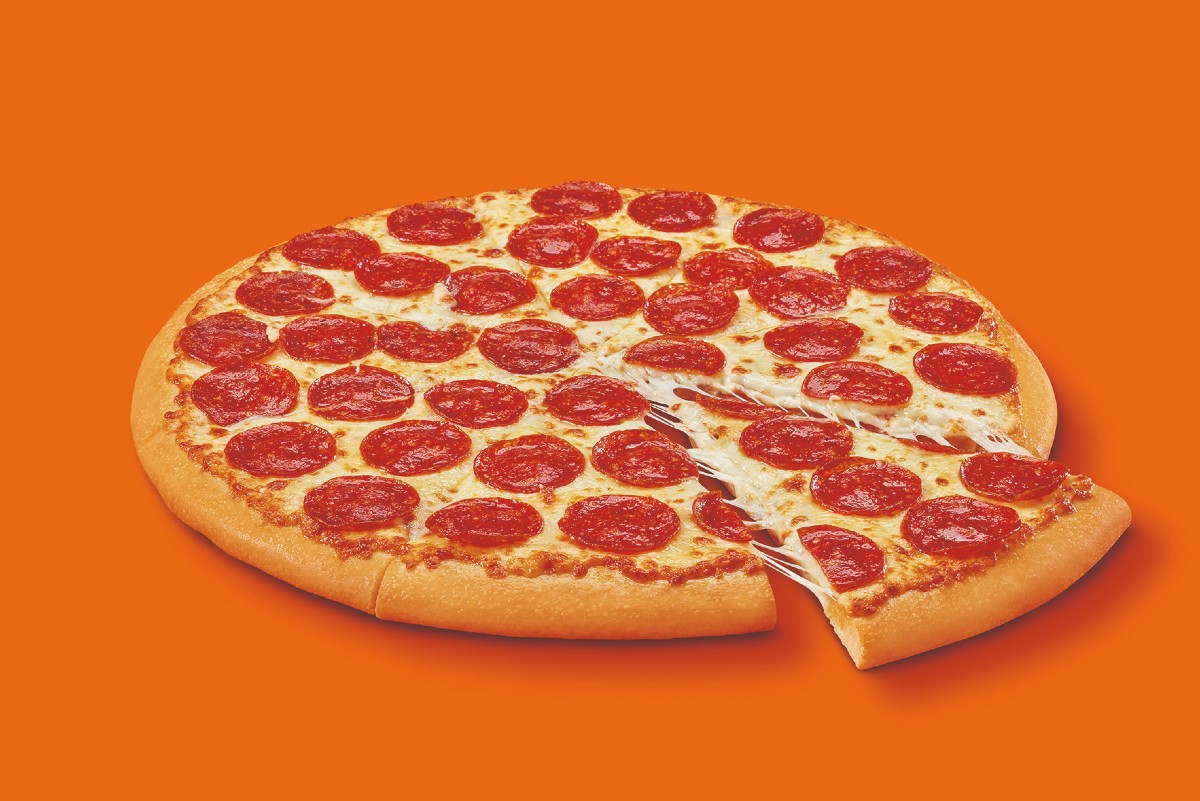 A Little Caesars pizza