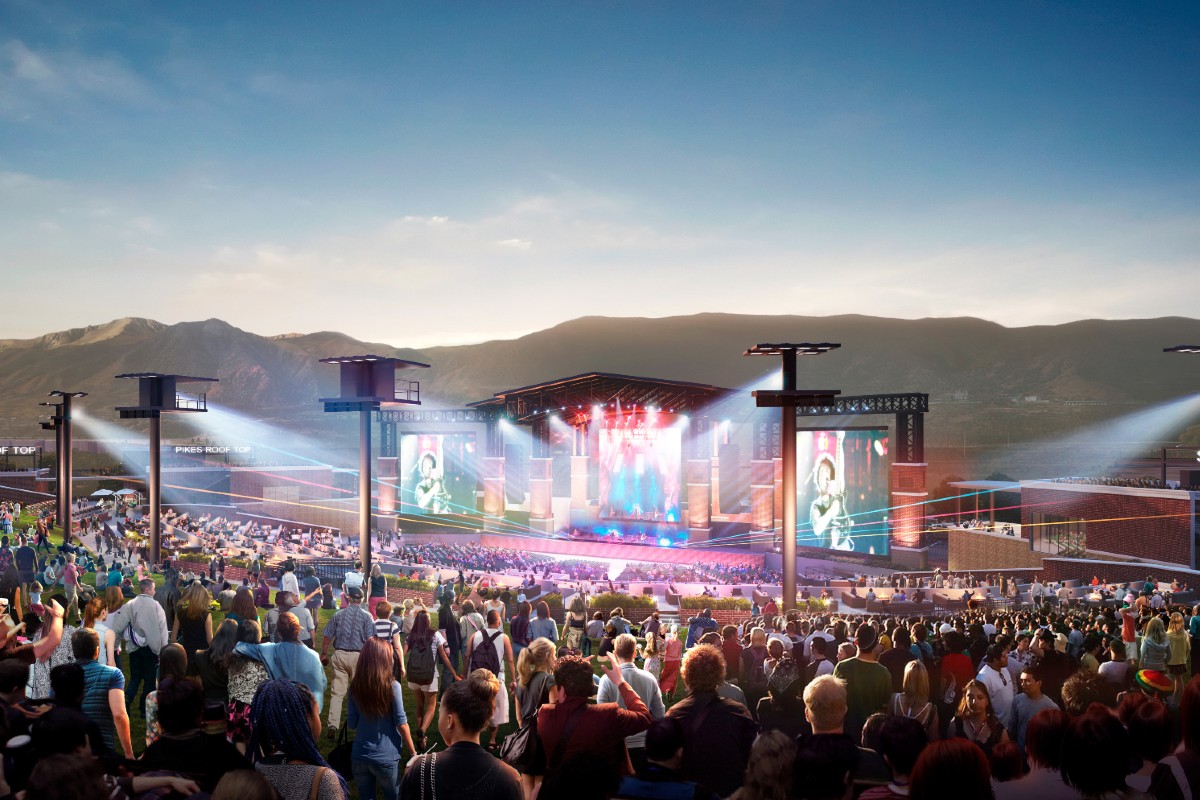 The Sunset Amphitheater Rendering