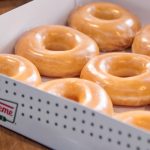 Krispy Kreme classic glazed donuts