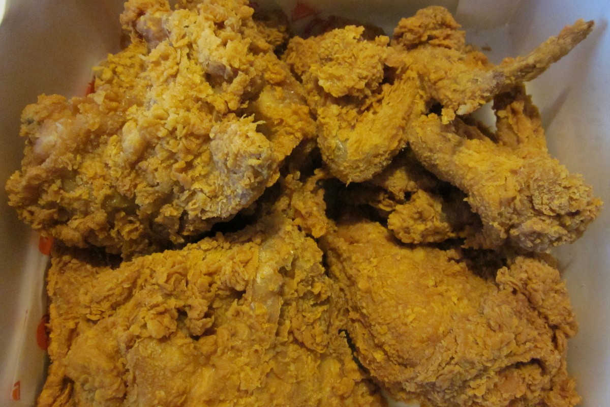 Popeyes fried chicken