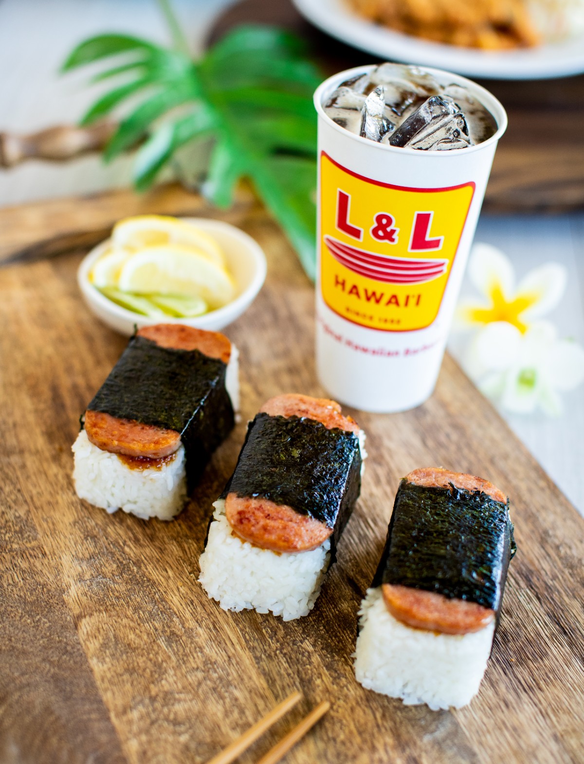 Spam Musubi at L&L Barbecue