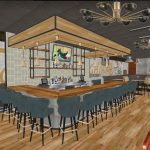 An interior rendering of the coming Golden-area Atomic Provisions.