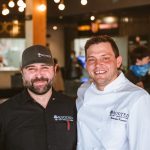 Beverage director Scott Ericson (left) and chef Nicholas Kayser (right).