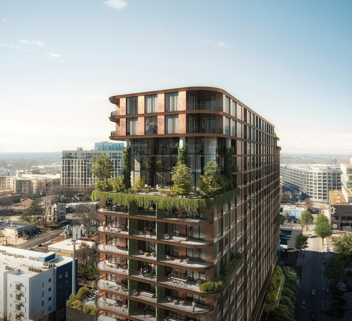 The Allen Morris Company Closes on $100 Million construction loan for Stella at Star Metals, the Tallest Residential Tower in West Midtown