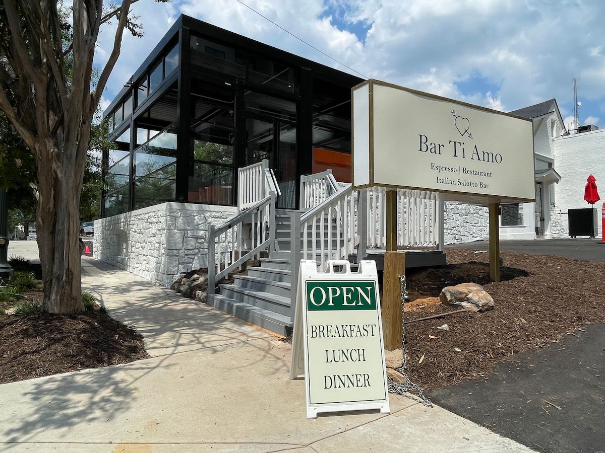 'Italian Experience' Bar Ti Amo Opens August 4 in Buckhead - 1