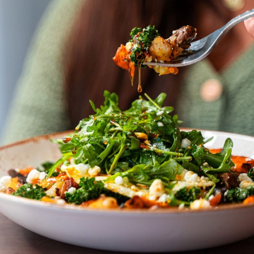 a hash bowl from first watch breakfast cafe in Charleston