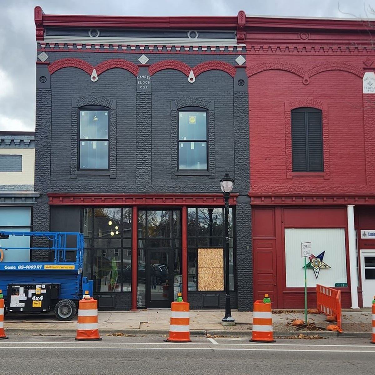 Linden brewing co building exterior bridge st