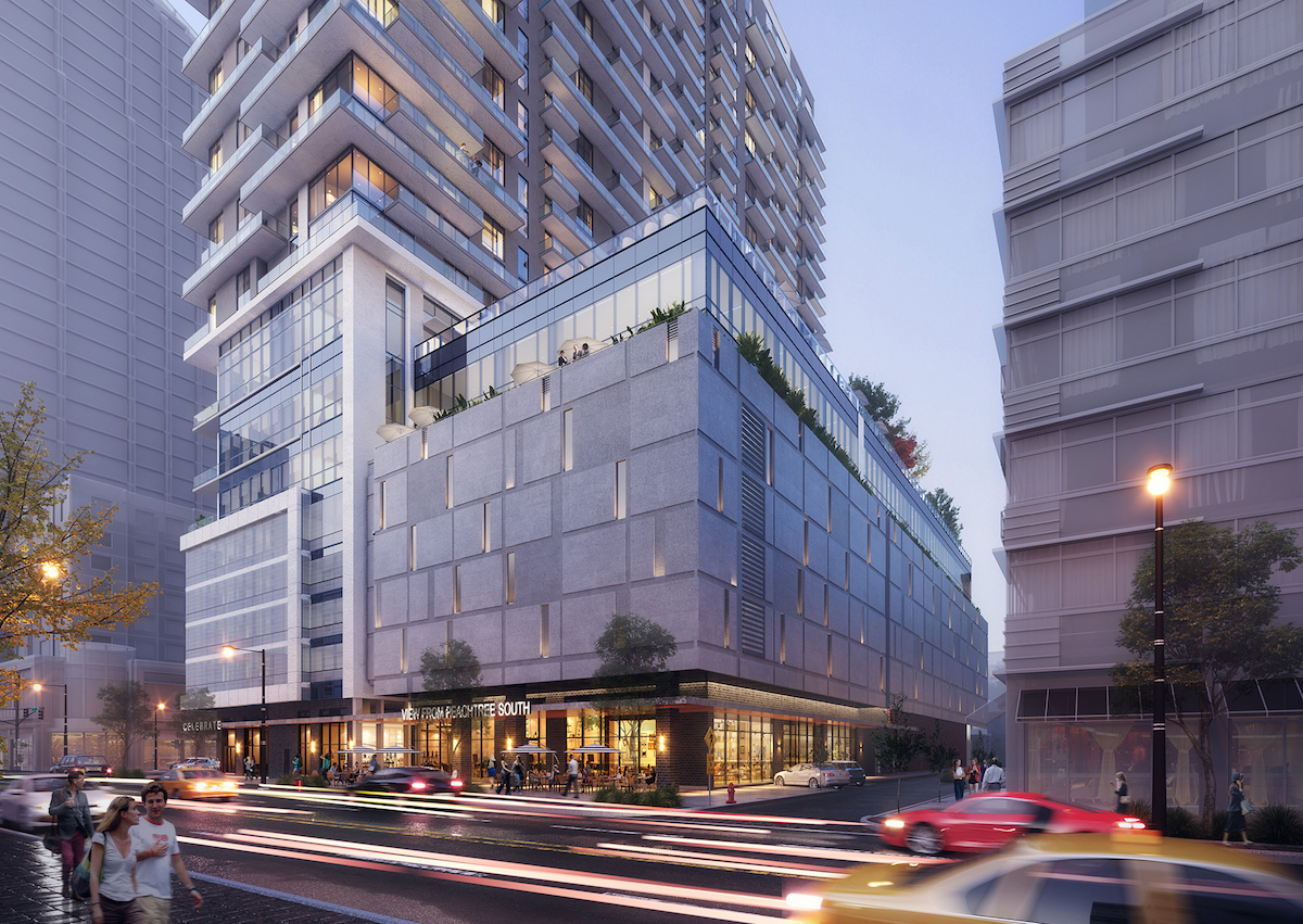 31-Story Society Atlanta Building Topped Off in Midtown Photo 01