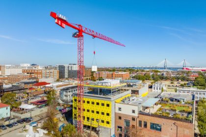 Capital Square and Method Co. Mark Construction Milestone with Topping Out of Luxury Boutique Hotel in Charleston Opportunity Zone