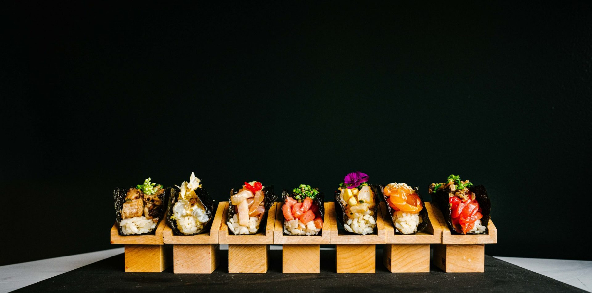 Kamasu Opened in FiDi Today Serving Temaki Handrolls, Maki Rolls & More