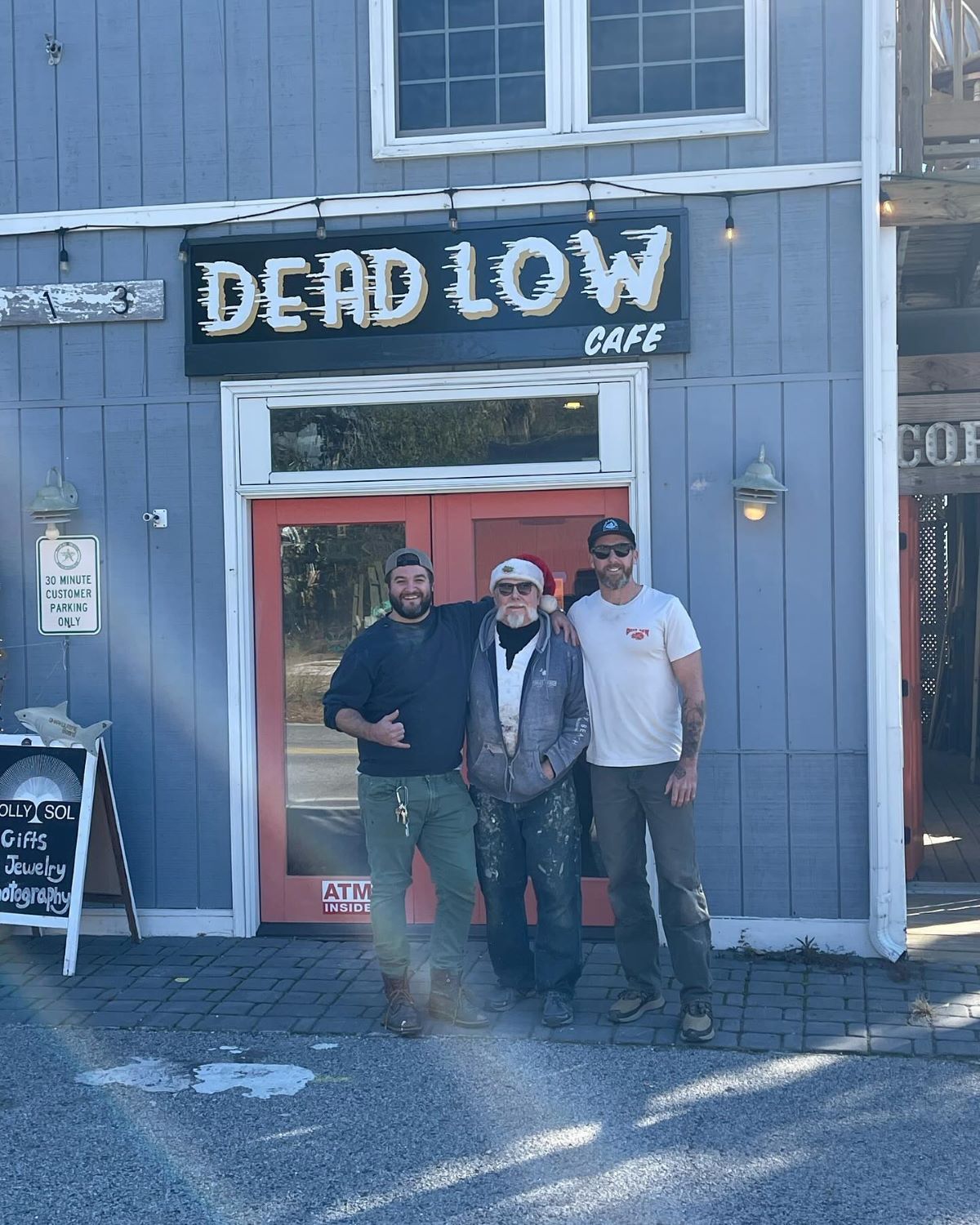 Dead Low Coffee Co. Sign Goes Up in Folly Beach