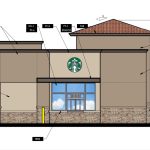 starbucks drive through site plan 8306 elk grove florin rd