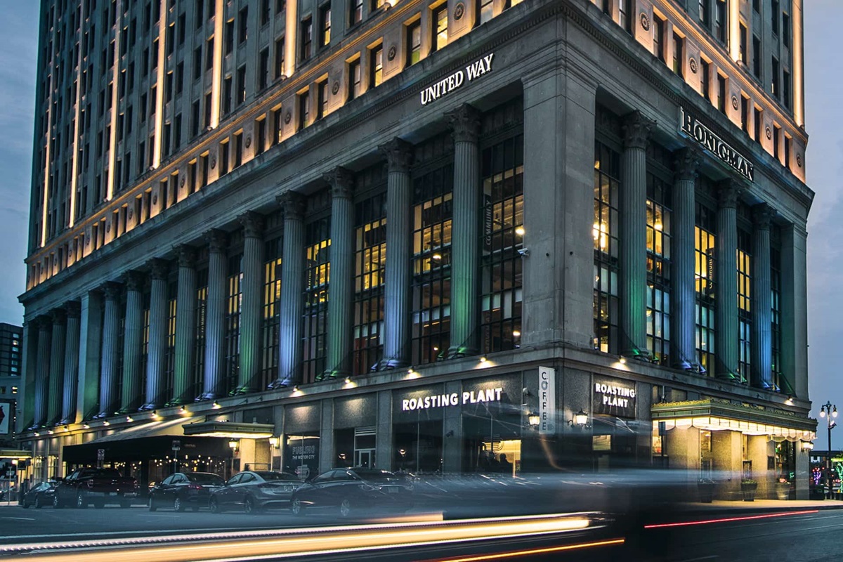 bedrock first national building exterior