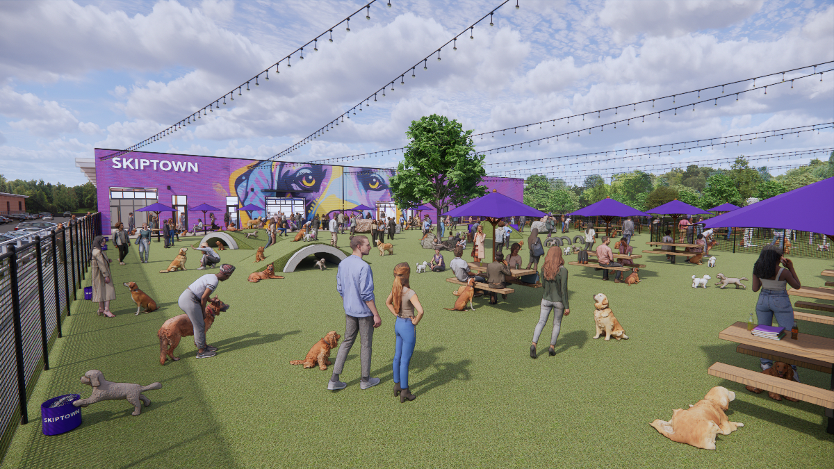 Denver’s Largest Off-Leash Dog Bar & Pet Care Facility Opening Summer 2024