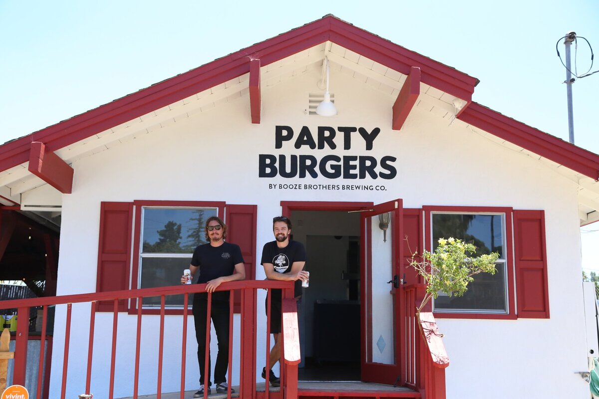 Party Burgers by Booze Brothers Brewing Company Opening Soon