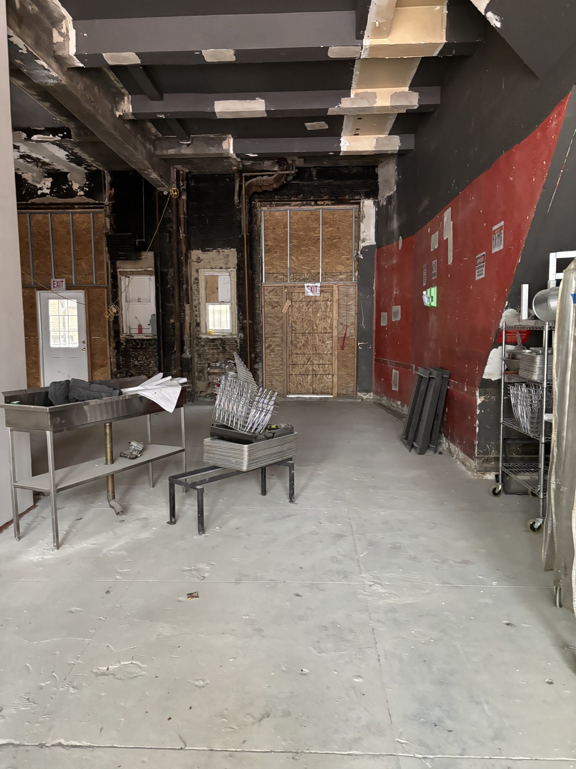 Construction is Underway at a Bagel Shop in the Upper East Side