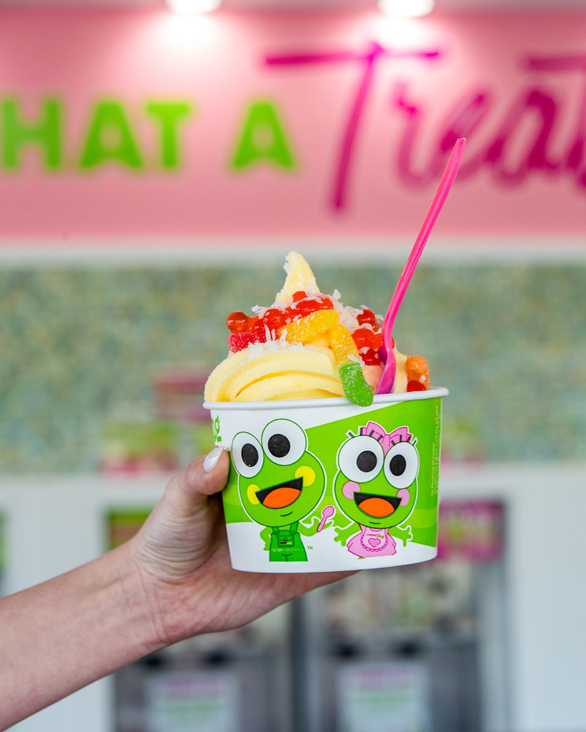 sweetFrog Frozen Yogurt to Open at Marketplace at Nexton in Summerville