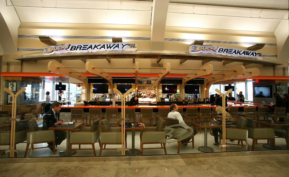 Anaheim Ducks Breakaway Bar & Grill to Undergo Changes