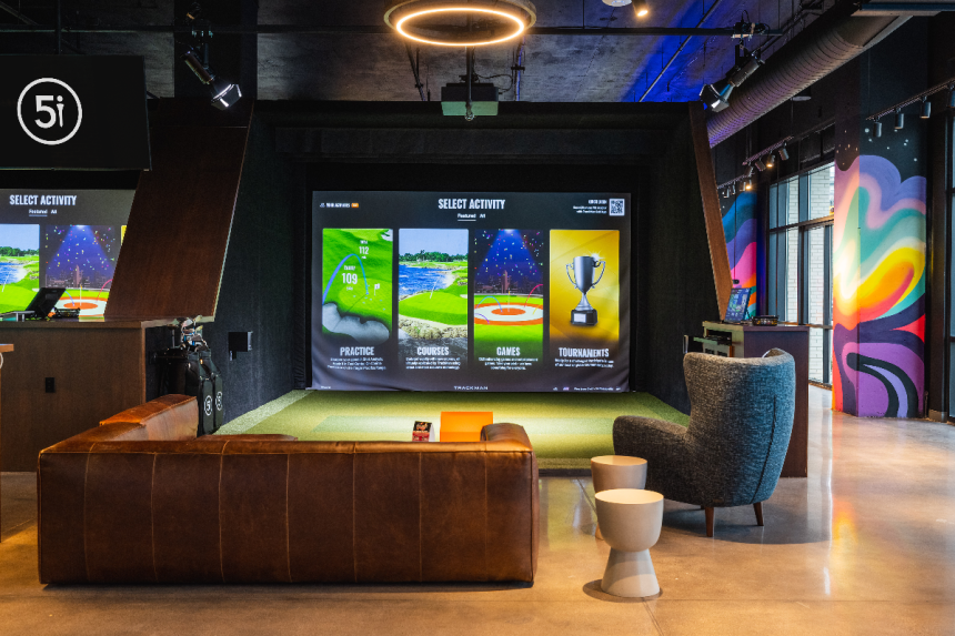 Five Iron Golf Unveils Tech and Entertainment Upgrades at Iconic River North Location