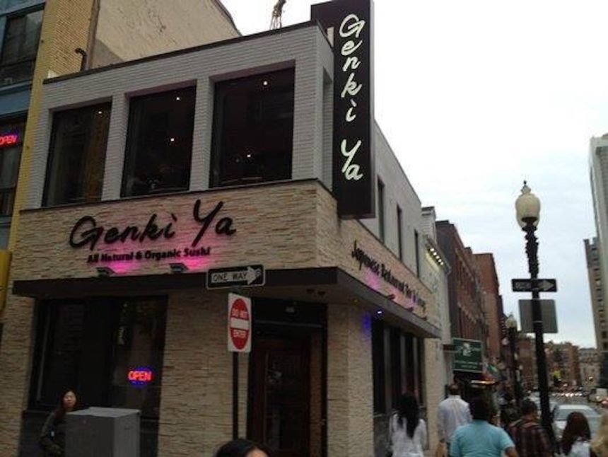 Genkì Ya in Boston's Theatre District Temporarily Closes Following Car Accident