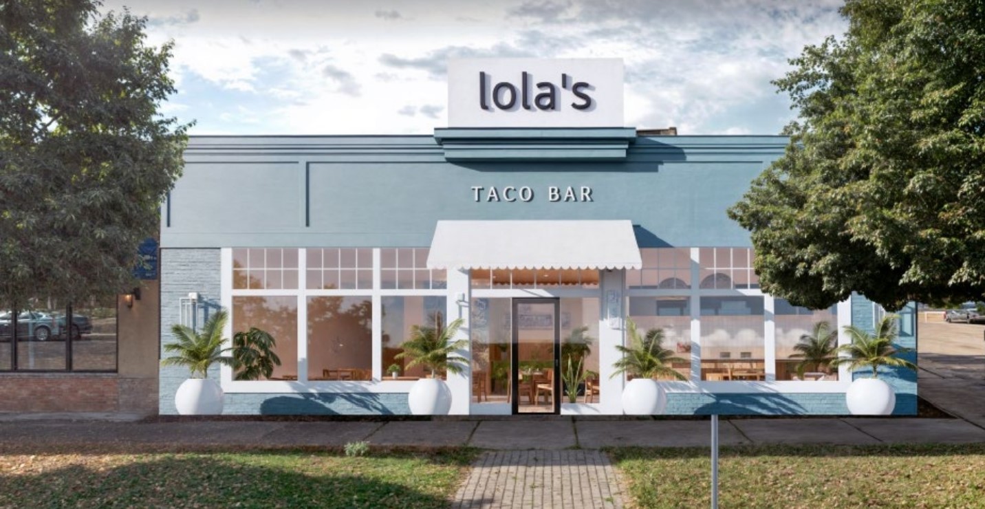 lola's taco bar grosse pointe exterior rendering