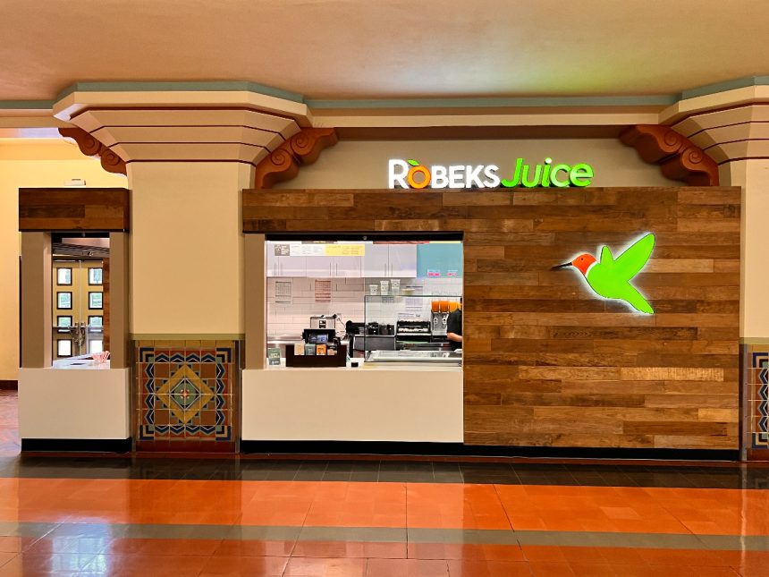 Robeks Brings Healthy Options to SoCal Commuters with New Los Angeles Union Station Opening