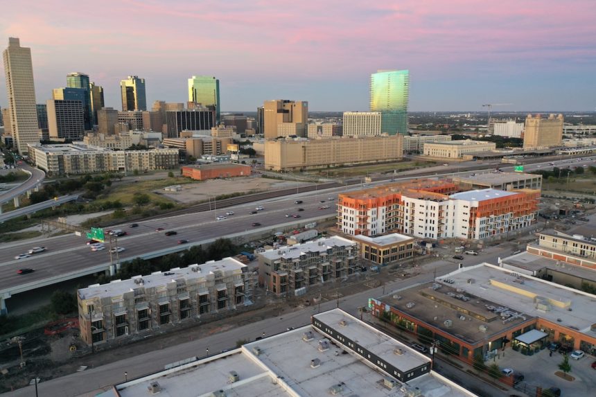 Trademark’s The Vickery Development Tops Out in Fort Worth, TX