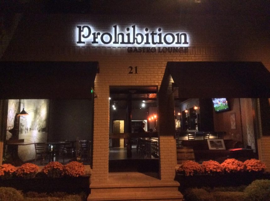 Prohibition Gastro Lounge Officially Changes Owners