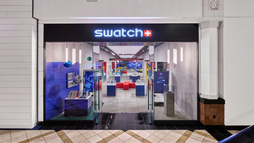 SWATCH RETURNS TO KING OF PRUSSIA WITH VIBRANT NEW STORE DESIGN