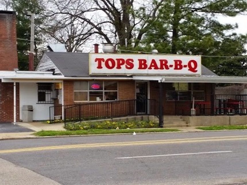 Another Tops Bar-B-Q Restaurant Up in Flames