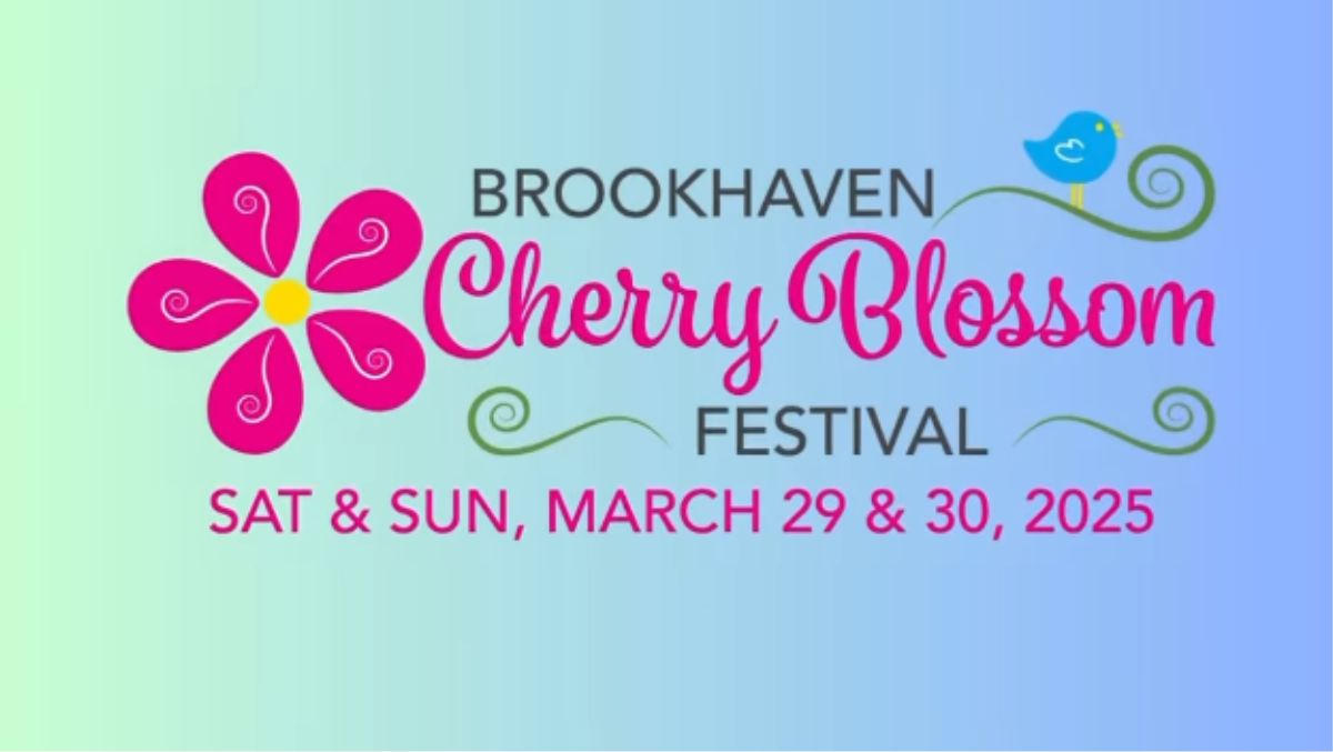 Brookhaven Cherry Blossom Festival Banner
