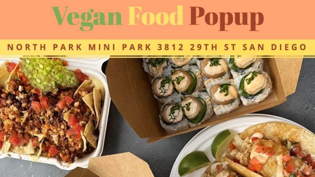 Vegan food pop up