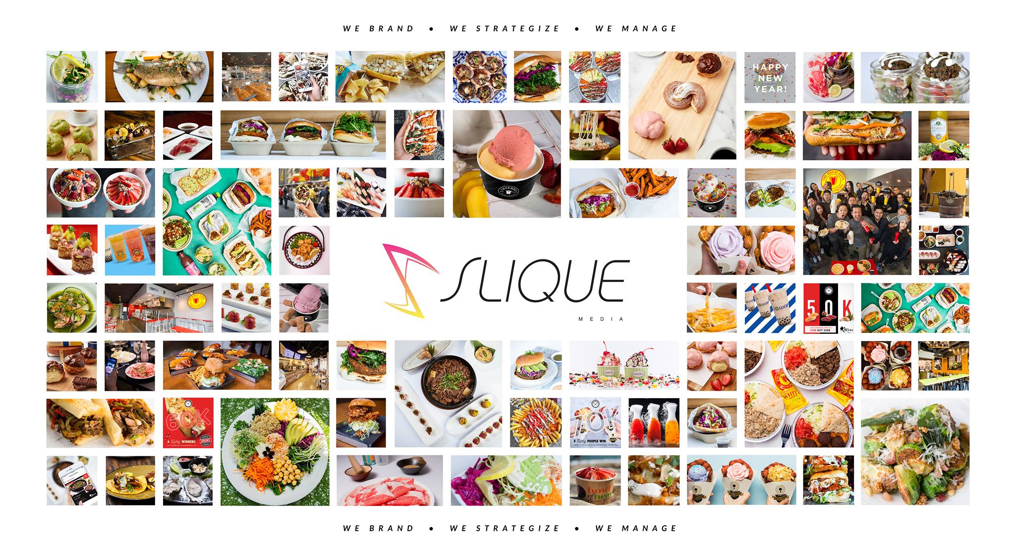 Banner for SLIQUE Media