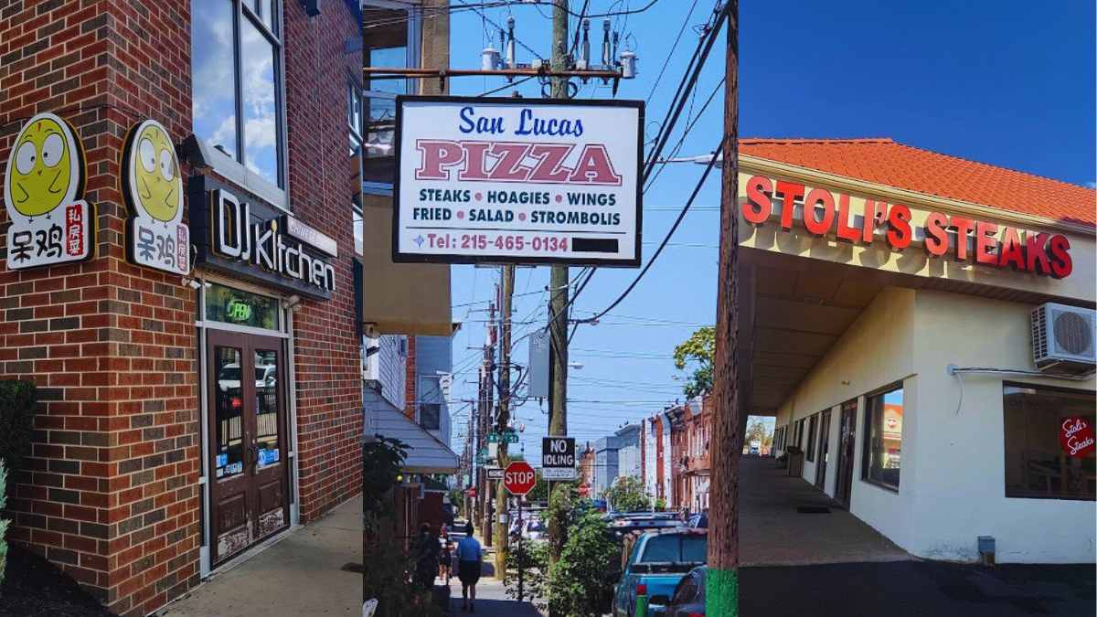 Philadelphian restaurants failed health inspection