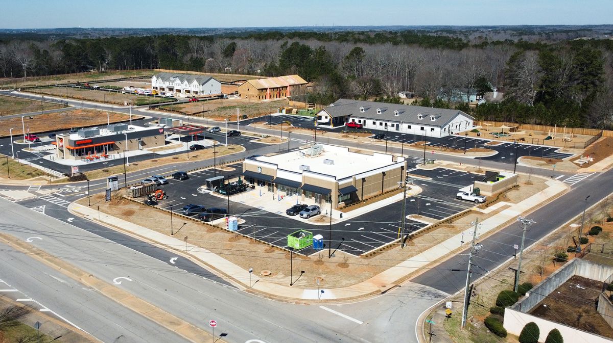 Mixed-Use Building Completed at McDonough
