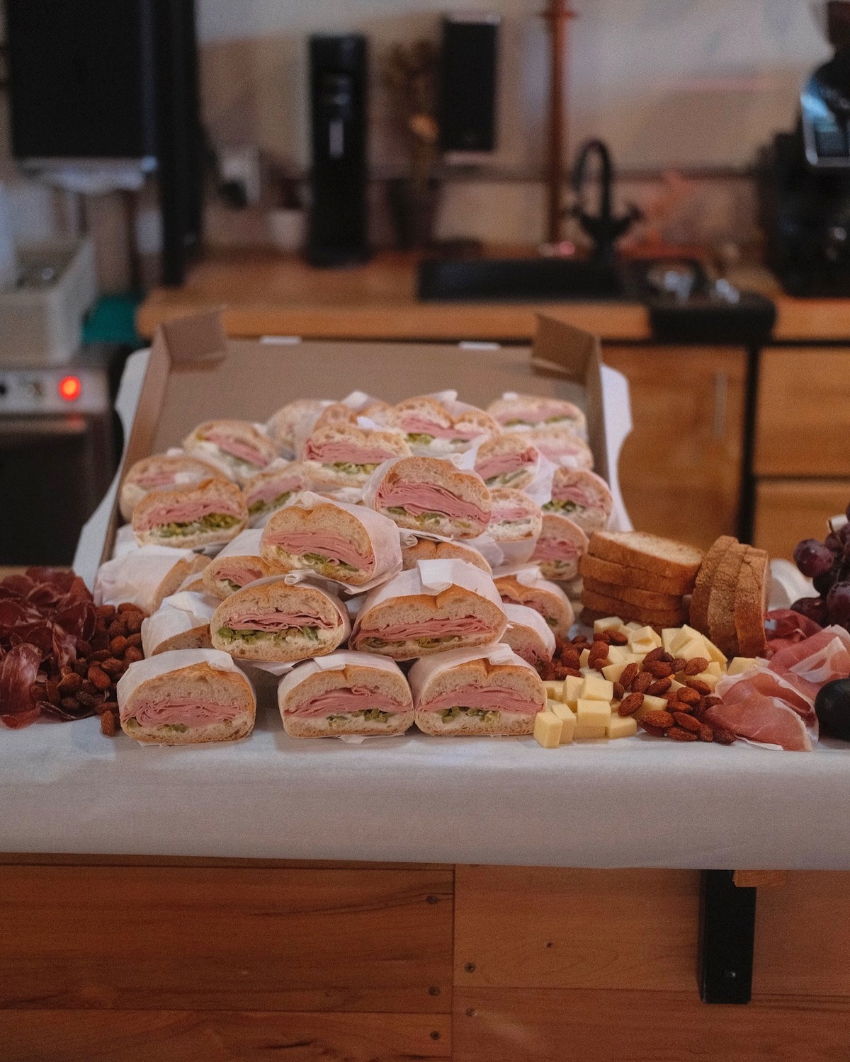 Charlotte Day Wilson Opening Tutto Panino Sandwich Shop