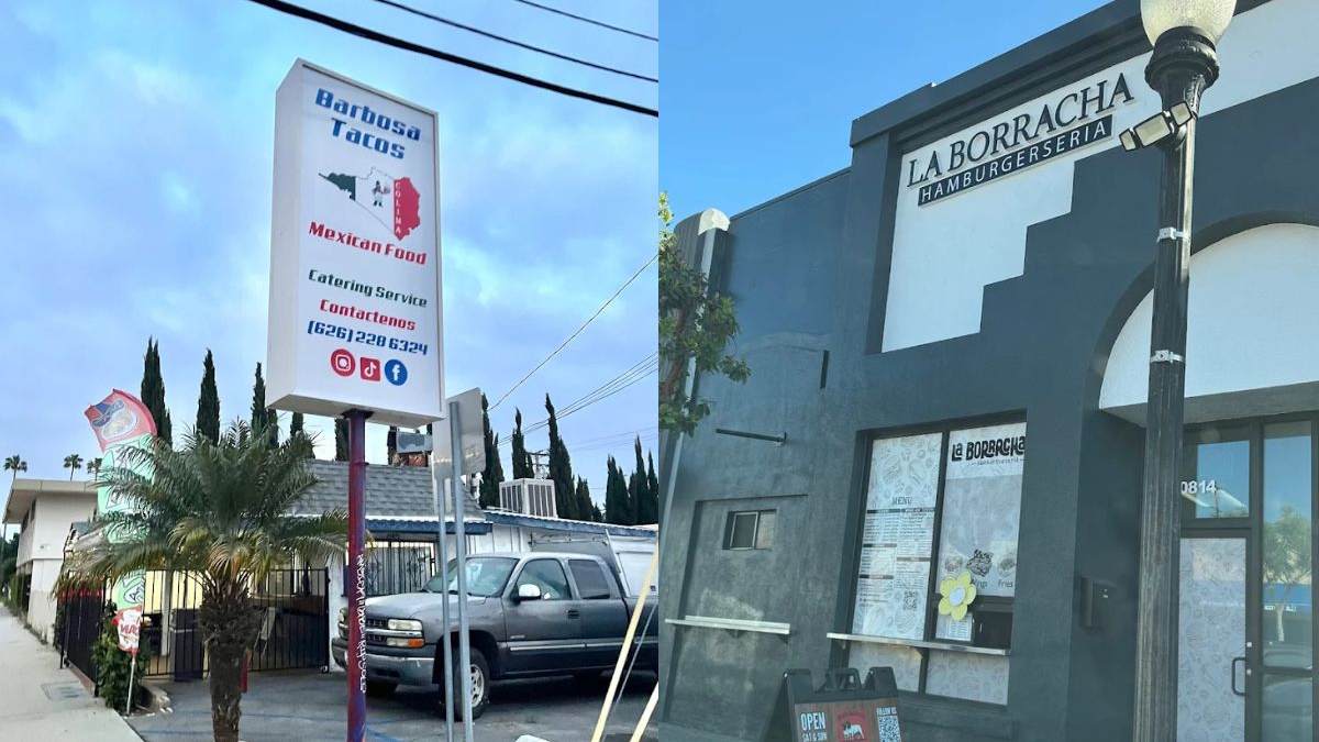 A Mexican restaurant and a chicken wings place were asked to instantly stop food operations.