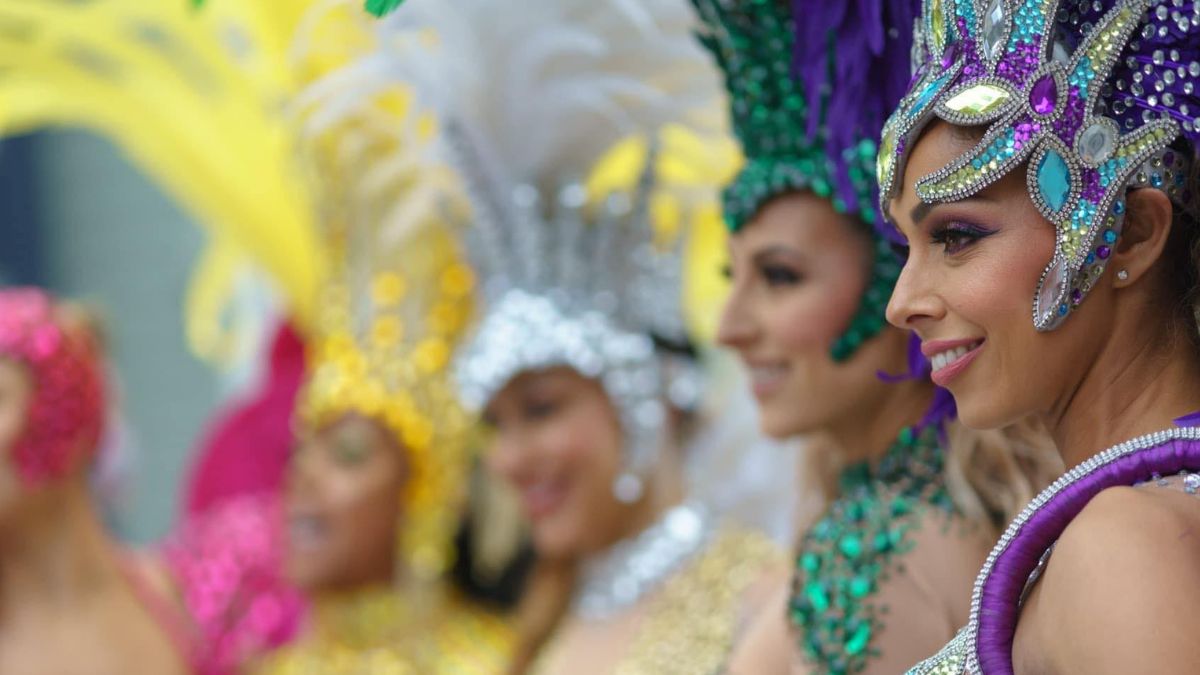 Embark on a cultural journey with elaborate parades, live performances, and interactive artistic displays.