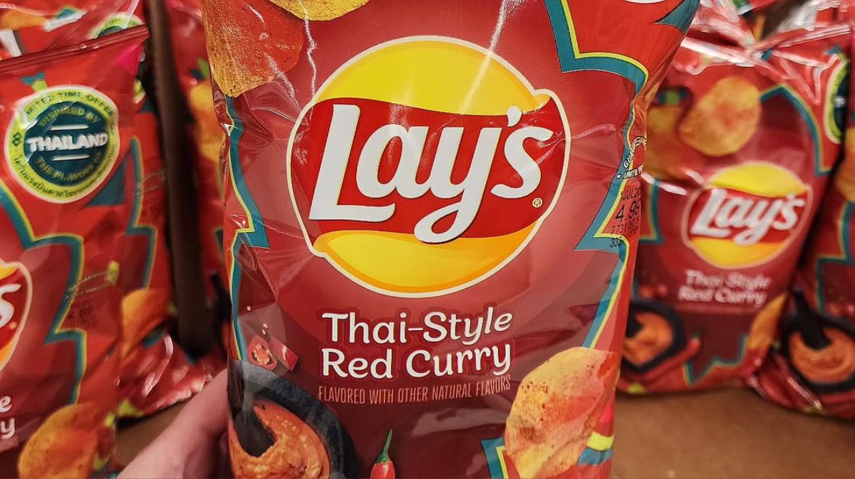 Lay’s New Limited Edition Thai Red Style Curry chips