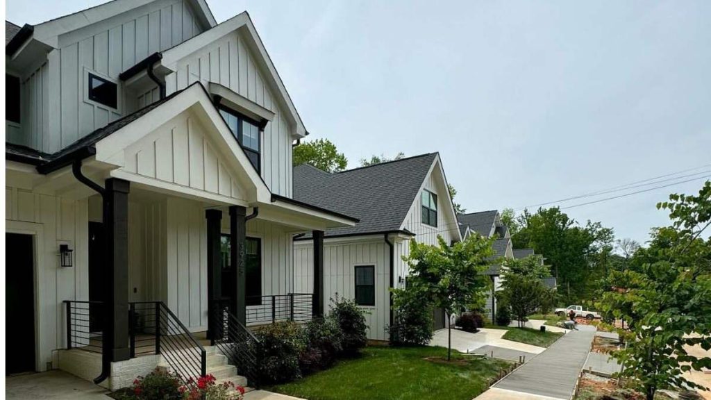 Charlotte’s latest housing initiative by developer James Scruggs is set to bring 15 houses to the Black neighborhood at Enderly Park. 