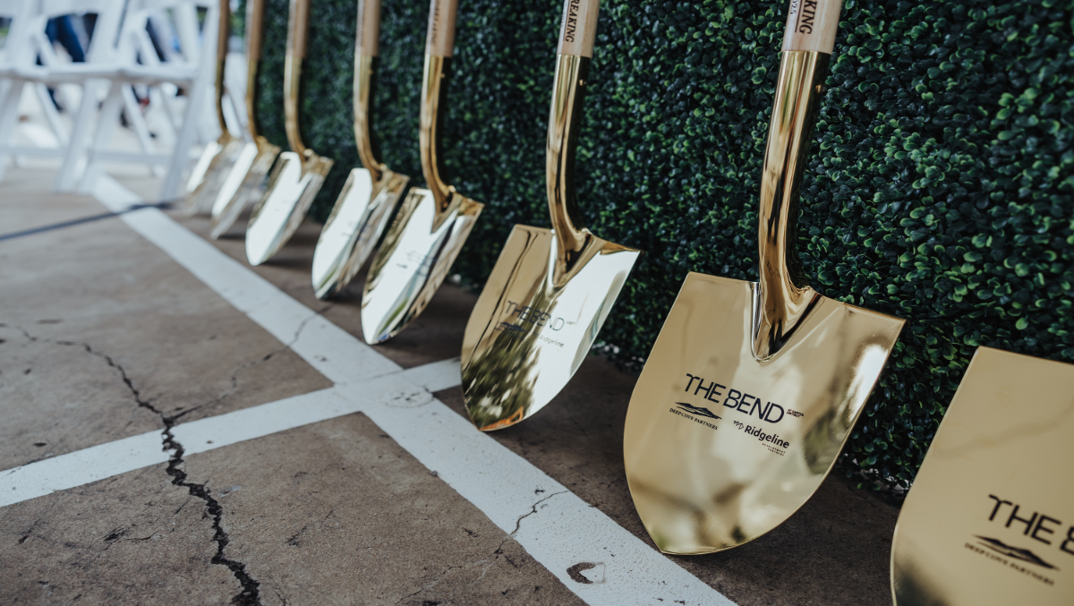 RIDGELINE DEVELOPMENT PARTNERS AND DEEP COVE PARTNERS BREAK GROUND ON THE BEND AT CAPITOL DISTRICT
