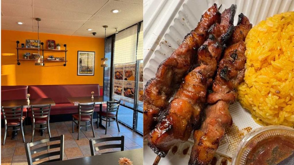 All of the food items at Tony's Barbecue & Bibingkinitan offer guests Filipino flavors as well.
