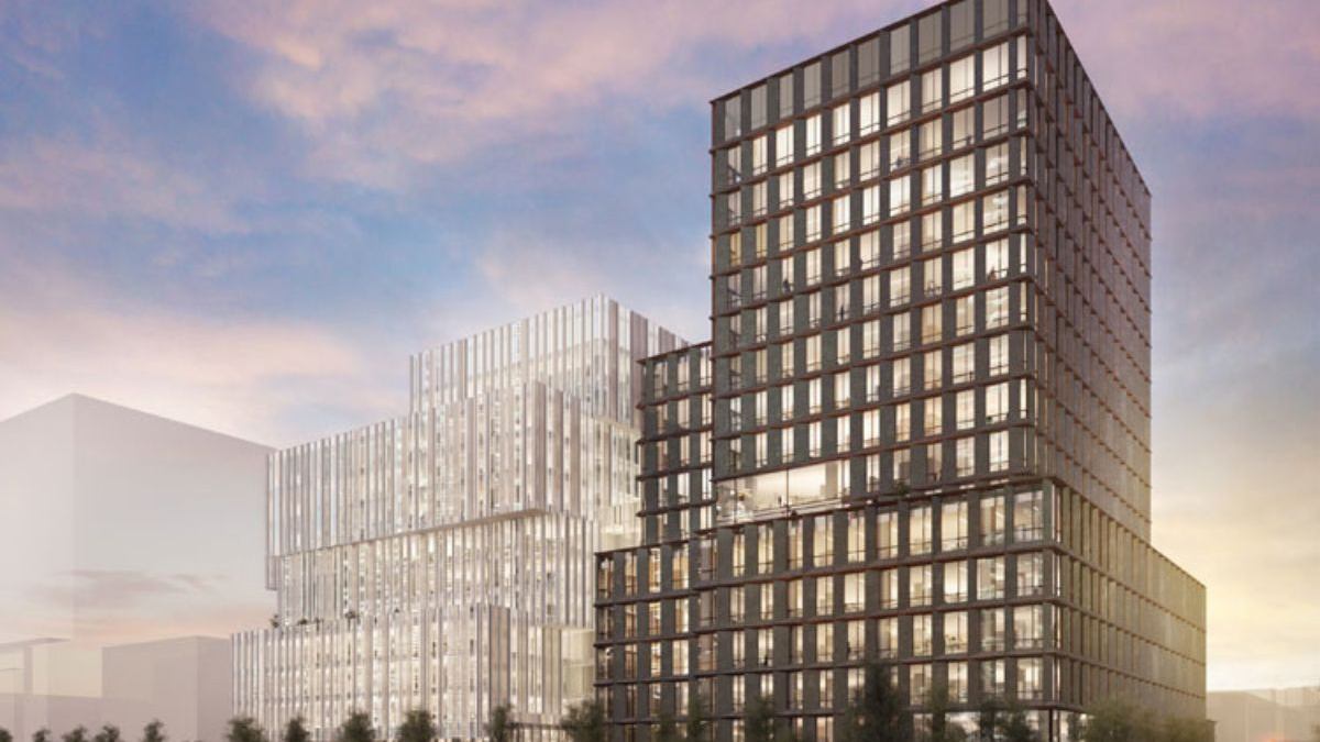 Two new residential towers with 58 floors and 51 floors will be built at 88 Bluxome in Central SoMa.