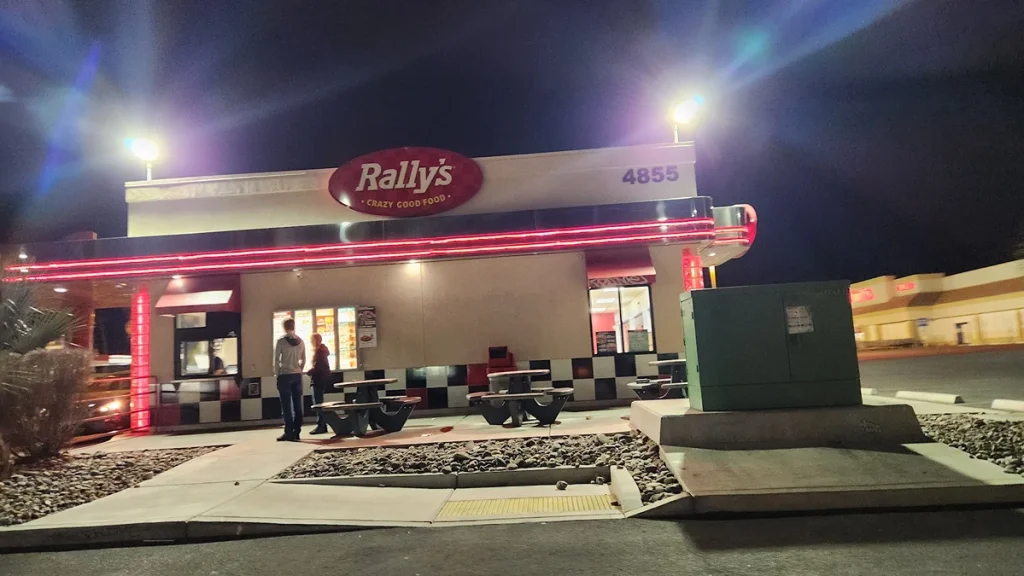 Rally's closed temporarily due to failed health inspection in Las Vegas.