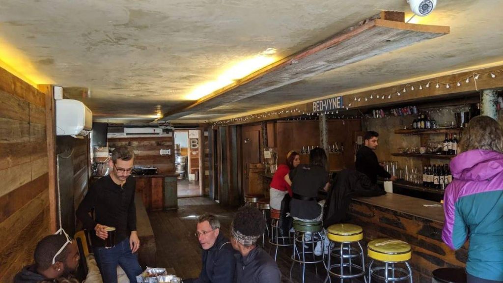 Bed-Vyne Brew is known for its DJ nights as well. Its rustic interiors make the NY spot a favorite among the city’s aesthetic lovers. 