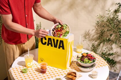 The new CAVA in Denver offers healthful Mediterranean-inspired bowls while supporting community initiatives.