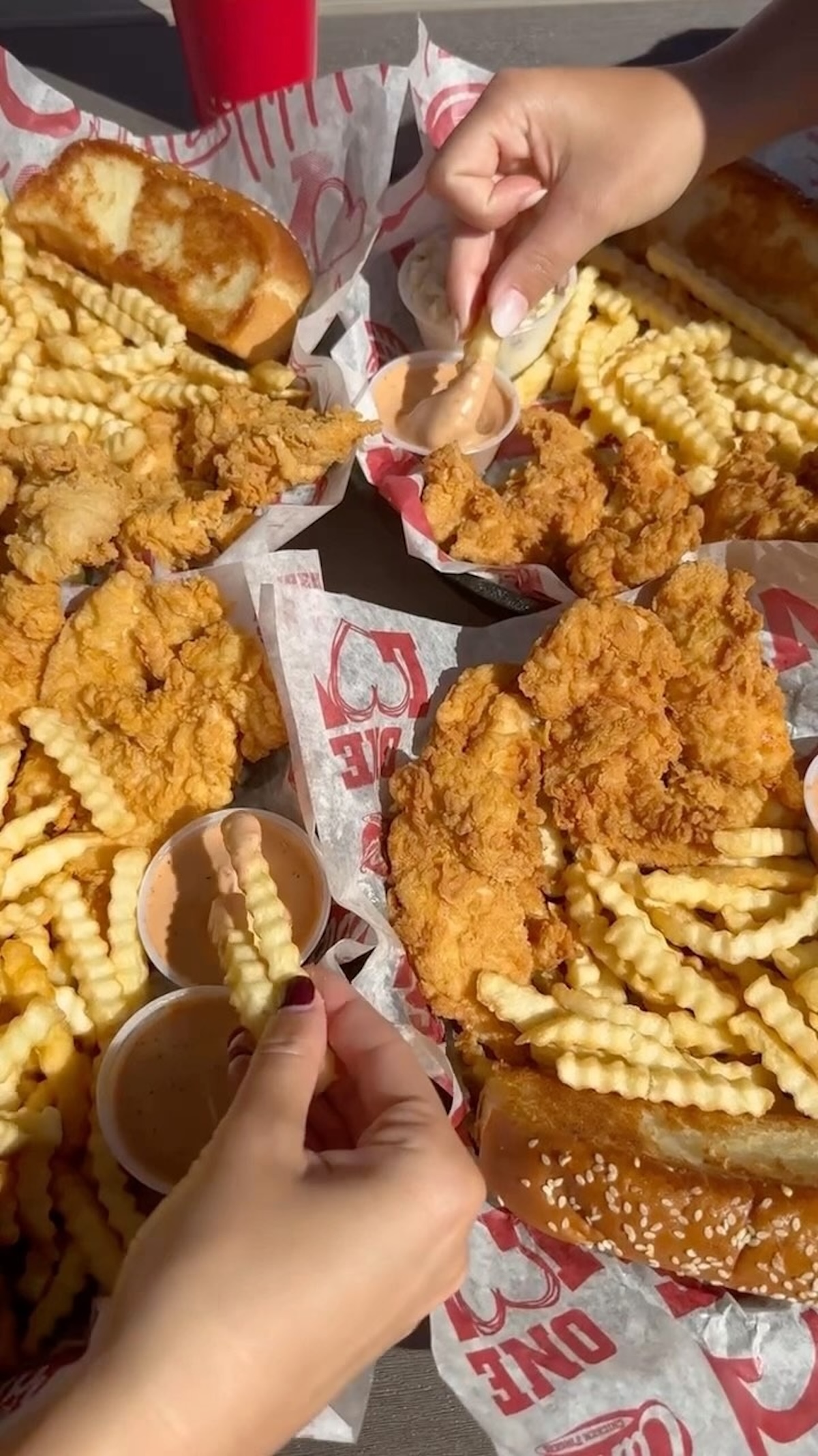 Raising Cane's Preps For Remodel On Main Street-2