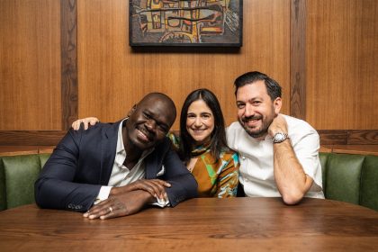 Photo credit - Duc Hoang — (from left to right) Cherif Mbodji, Victoria Bludorn, Aaron Bludorn